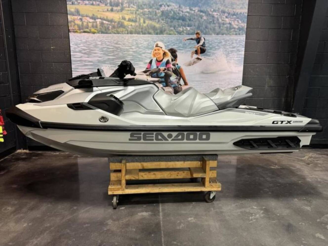 A photo of this 2026 Sea-Doo GTX Limited 325 White Pearl Premium