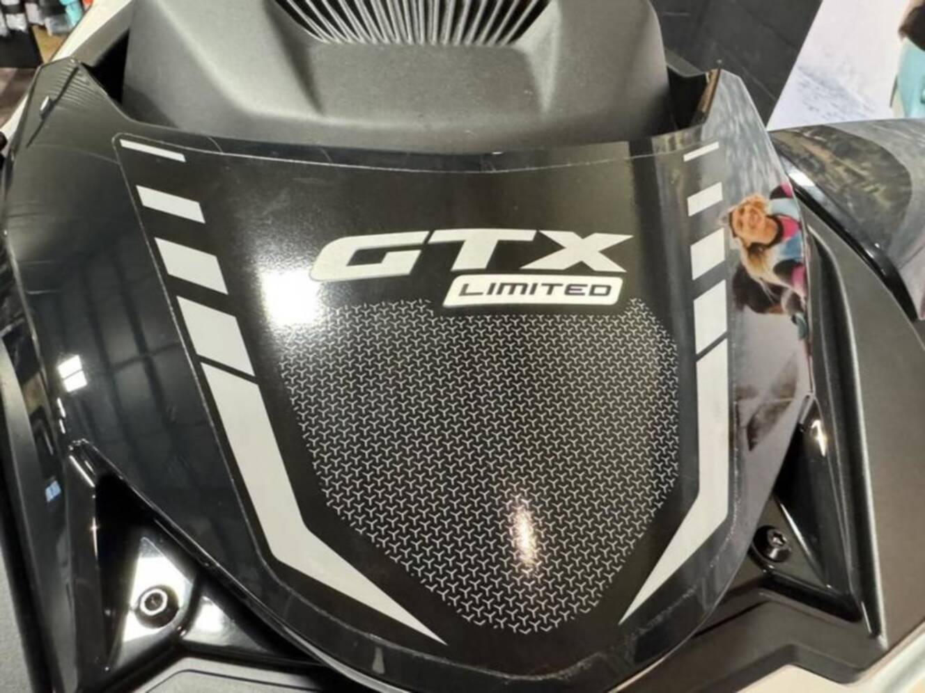 A photo of this 2026 Sea-Doo GTX Limited 325 White Pearl Premium