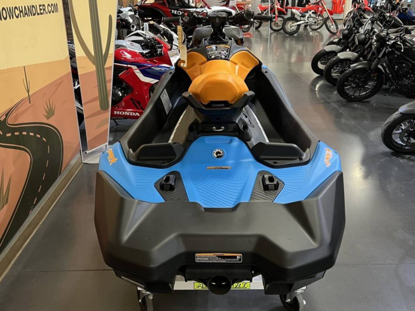A photo of this 2026 Sea-Doo Spark Trixx for 3 Rotax 900 ACE - 90 iBR and Au