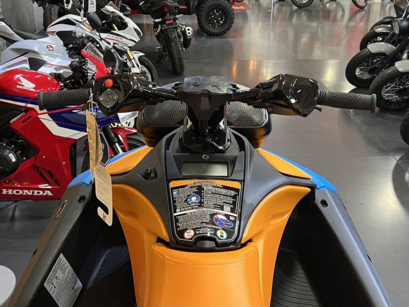 A photo of this 2026 Sea-Doo Spark Trixx for 3 Rotax 900 ACE - 90 iBR and Au