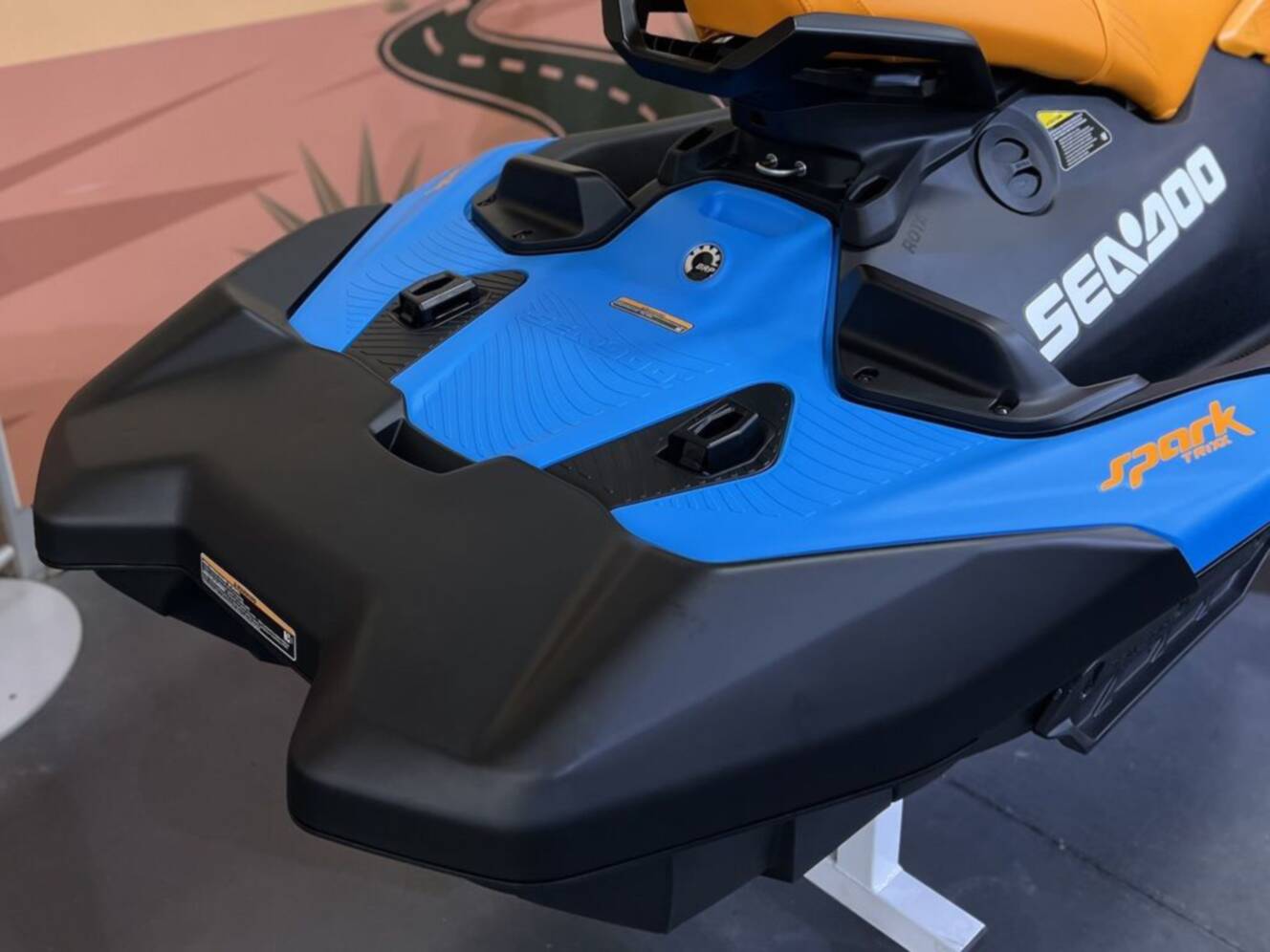 A photo of this 2026 Sea-Doo Spark Trixx for 3 Rotax 900 ACE - 90 iBR and Au