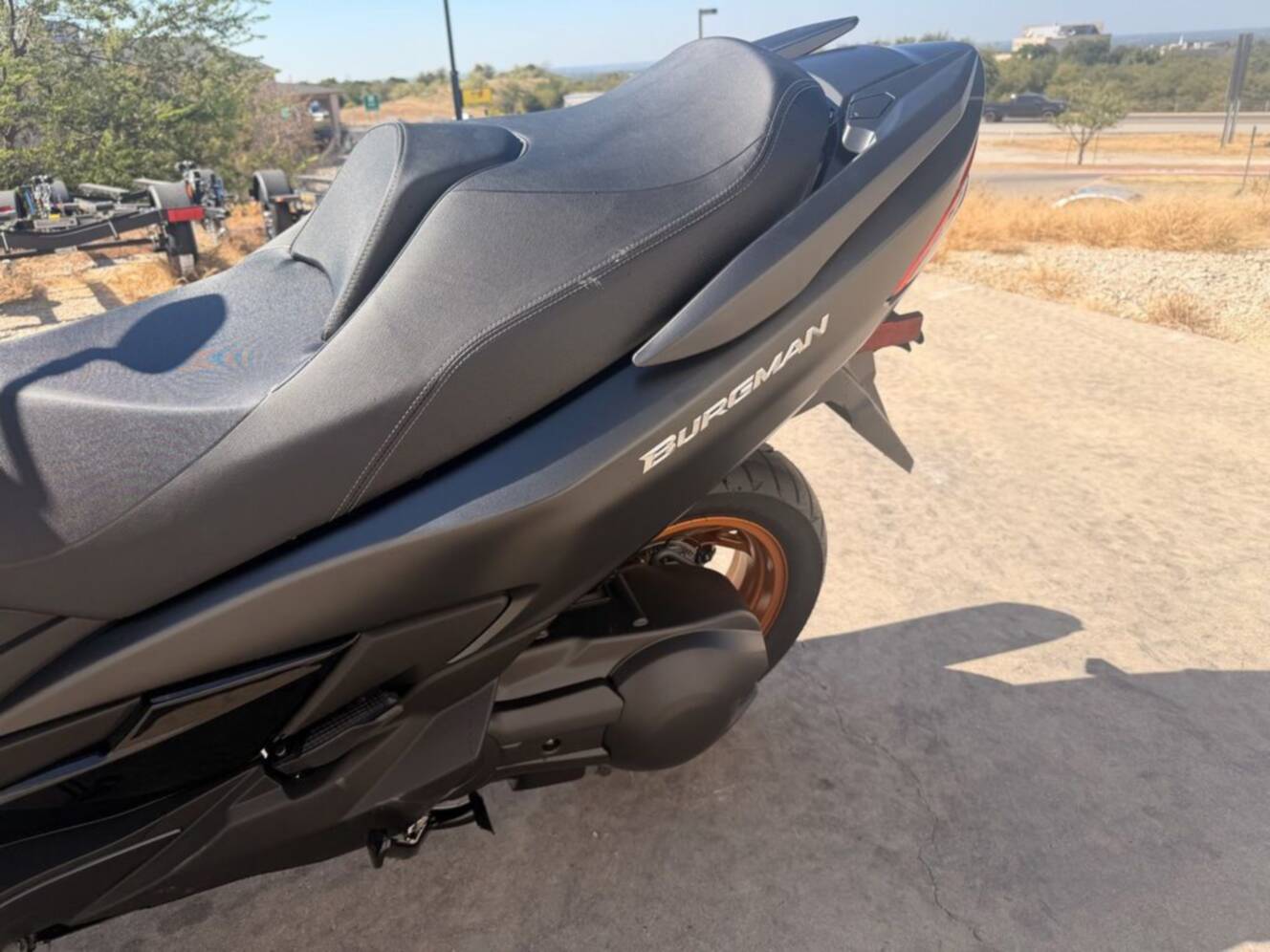A photo of this 2027 Suzuki Burgman 400