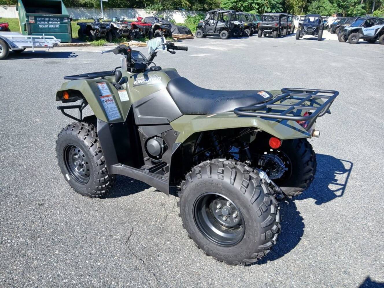 A photo of this 2026 Suzuki KingQuad 400 FSi