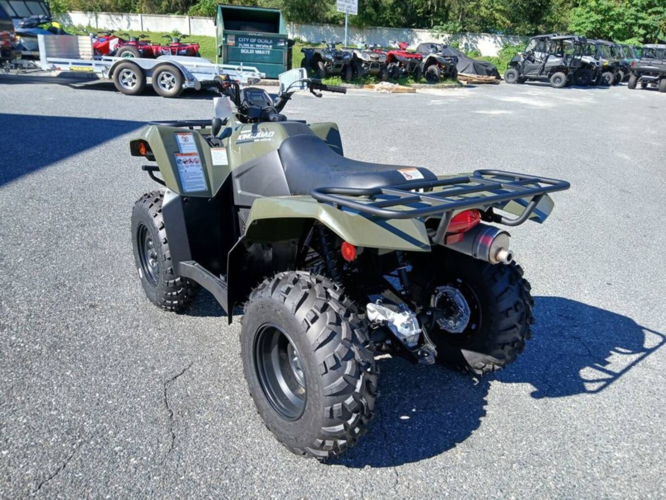 A photo of this 2026 Suzuki KingQuad 400 FSi
