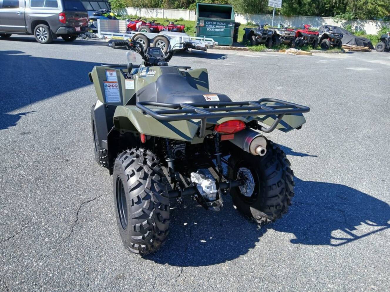A photo of this 2026 Suzuki KingQuad 400 FSi