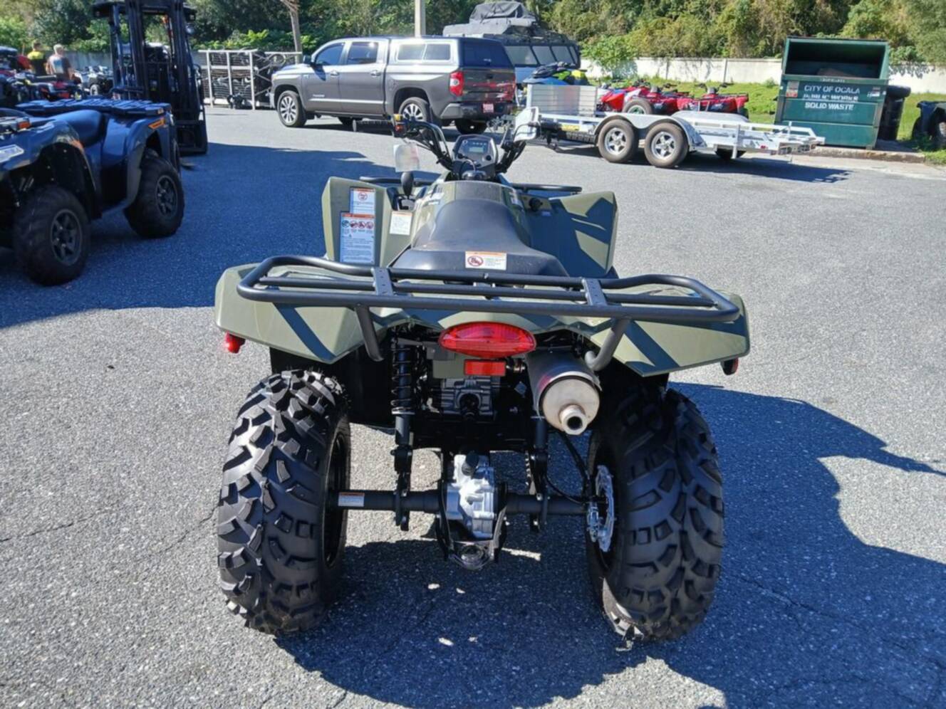 A photo of this 2026 Suzuki KingQuad 400 FSi