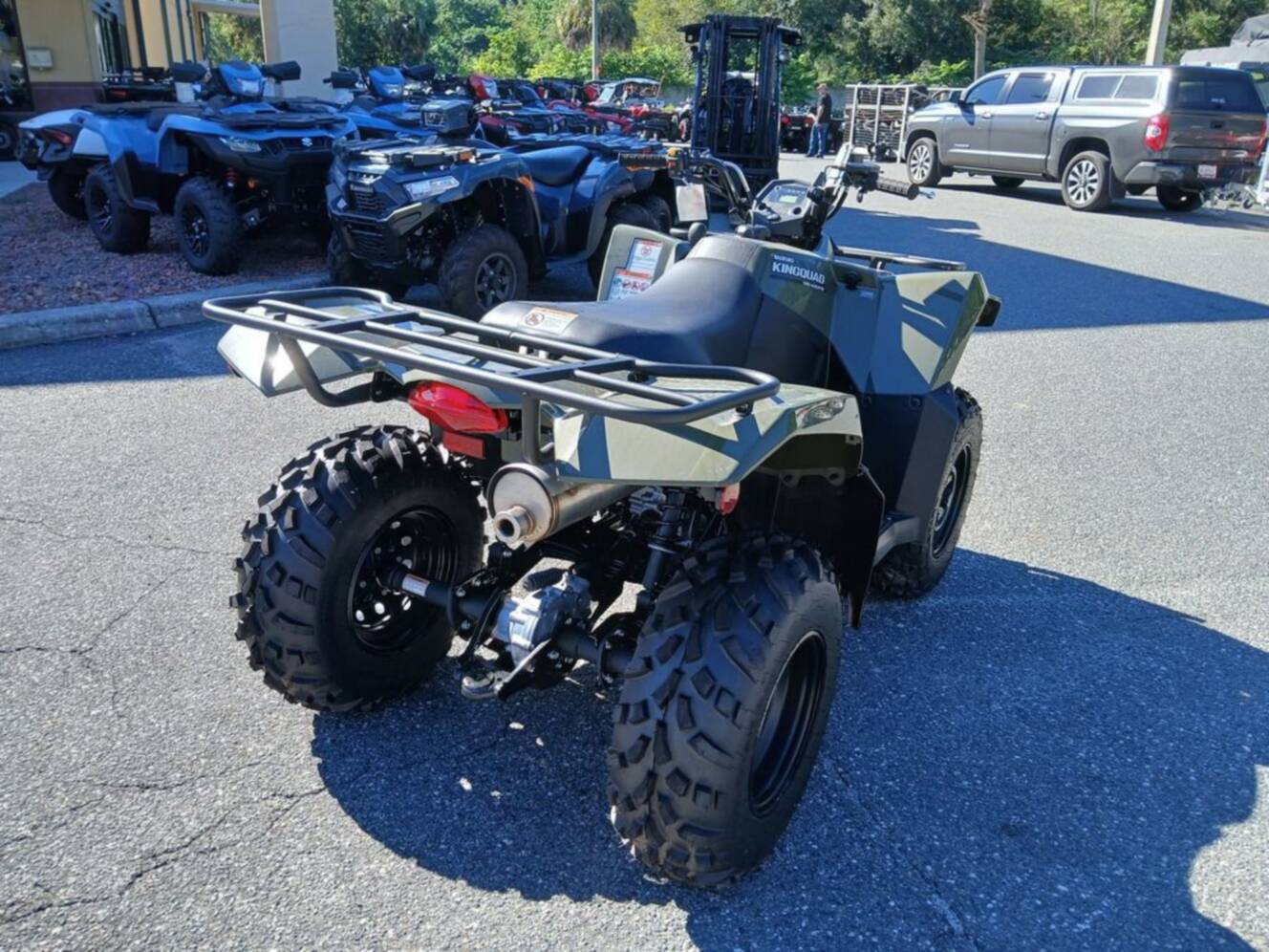 A photo of this 2026 Suzuki KingQuad 400 FSi