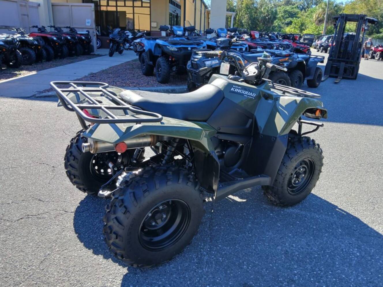 A photo of this 2026 Suzuki KingQuad 400 FSi