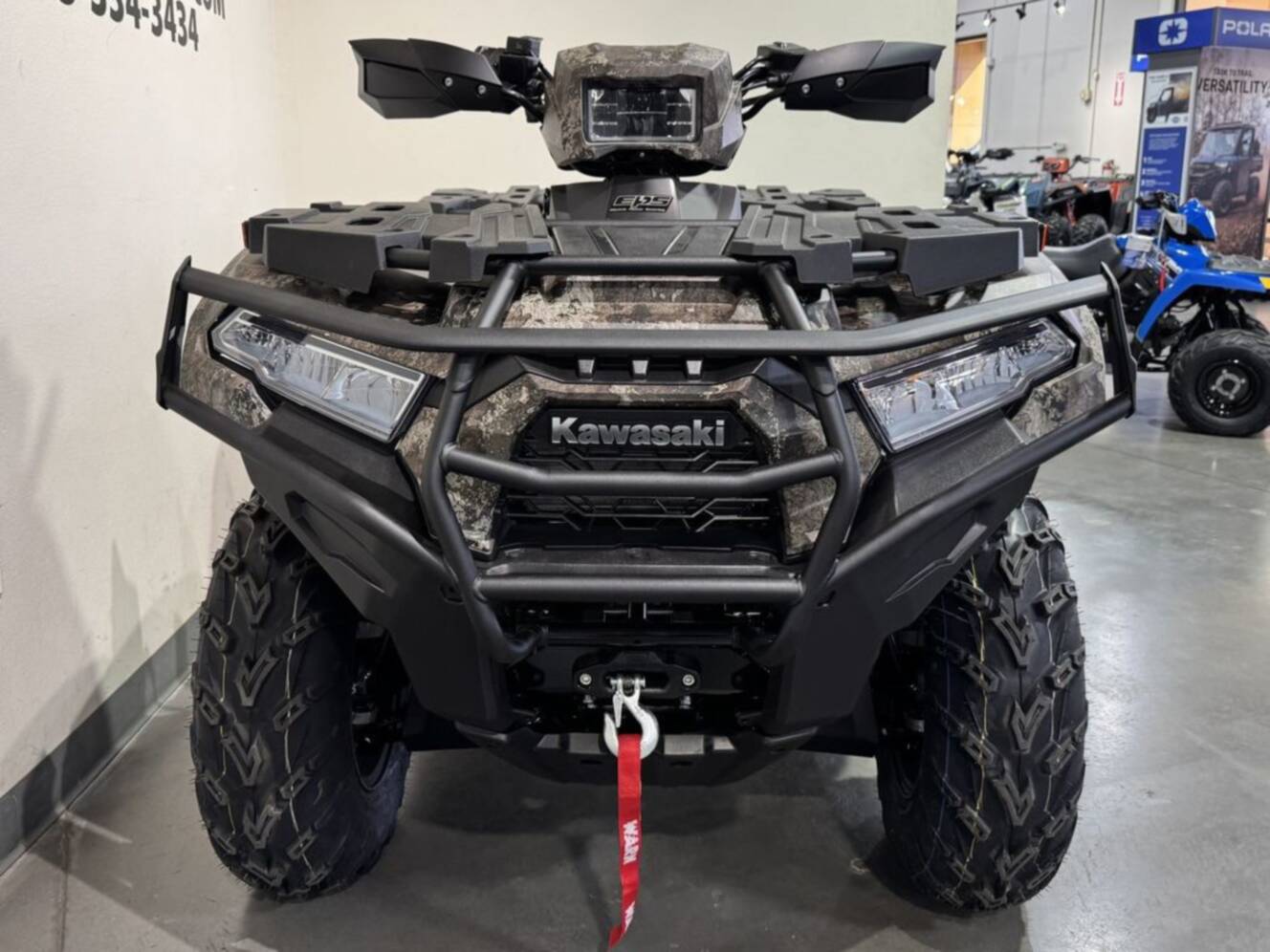 A photo of this 2026 Kawasaki Brute Force 750 SE EPS