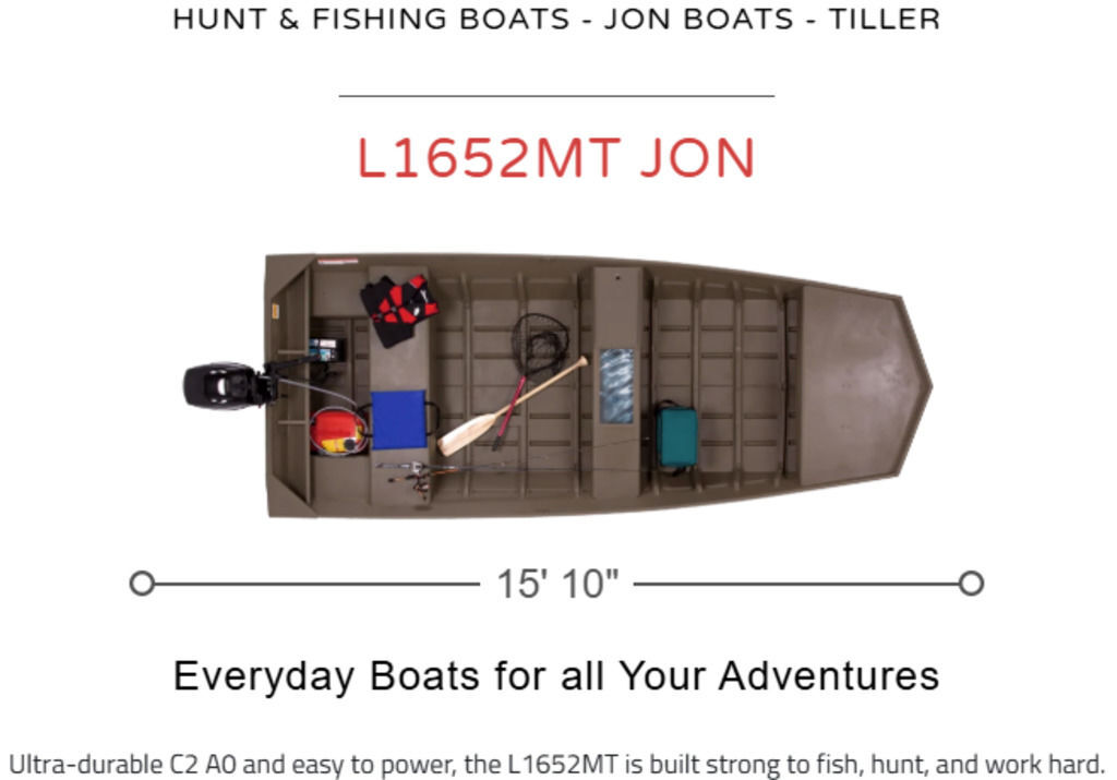 2027 Lowe Boats L1652MT Jon Tiller in spring TX