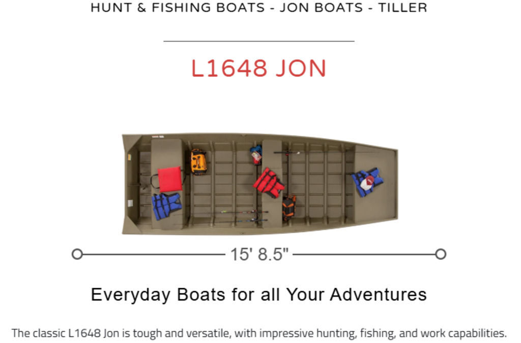 2027 Lowe Boats L1648 Jon in spring TX
