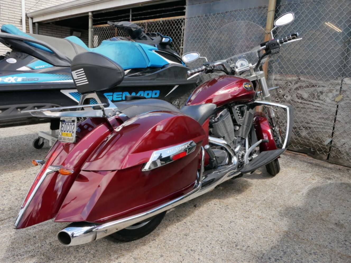 A photo of this 2011 Victory Motorcycles® Cross Roads® Core Custom