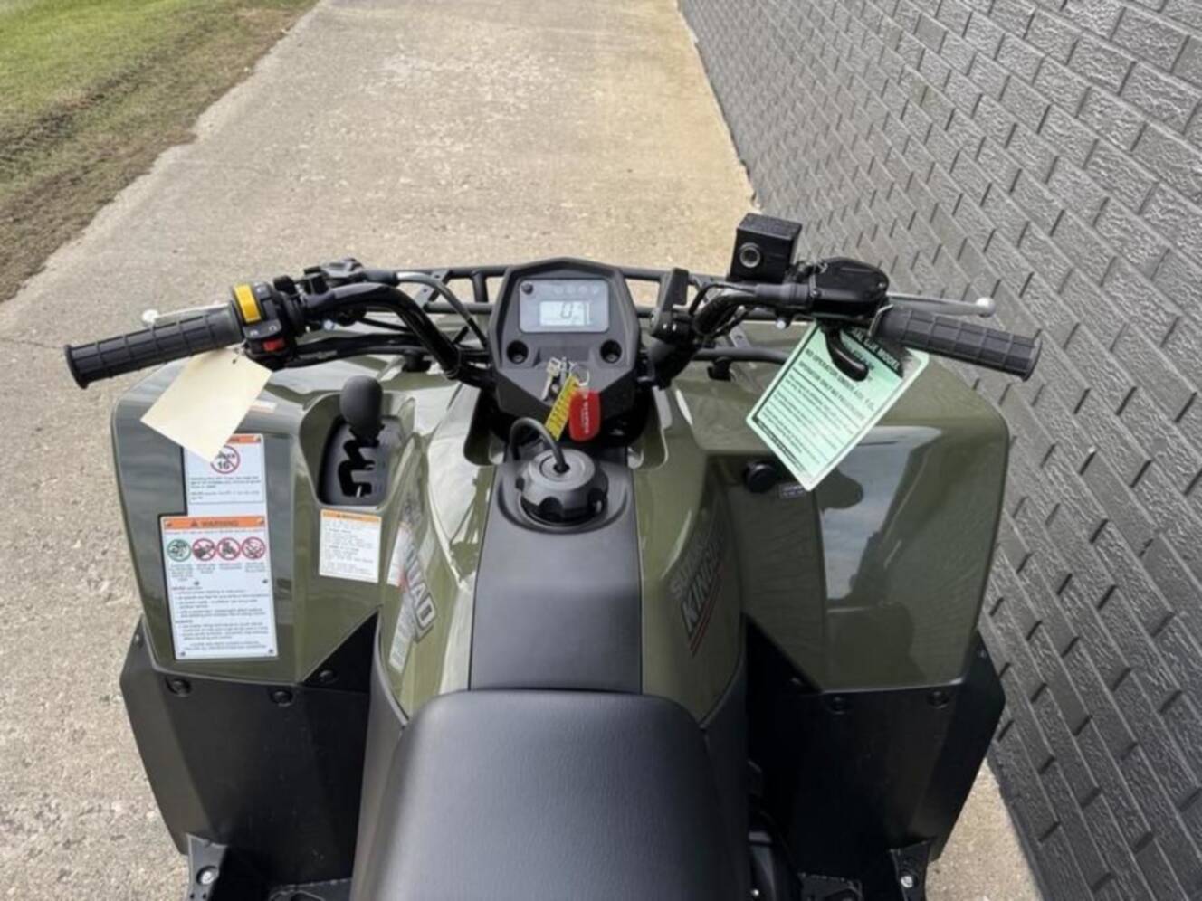 A photo of this 2025 Suzuki KingQuad 400ASi