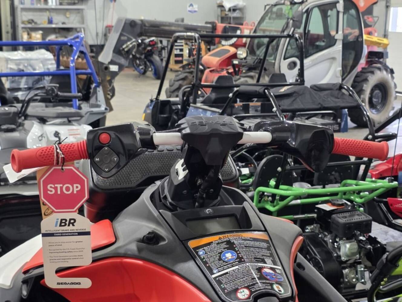 A photo of this 2025 Sea-Doo Spark Trixx for 1 Rotax® 900 ACE - 90 iBR and Au