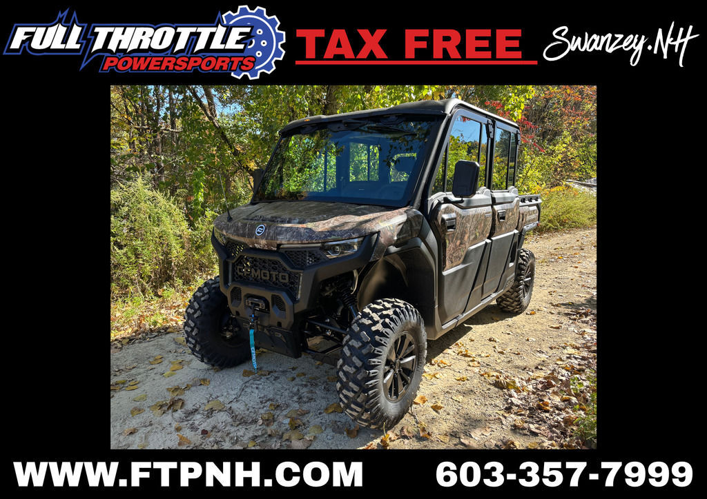 2027 CFMOTO UFORCE U10 XL Pro Highland EPS TrueTimber® Kanati Camo in swanzey NH