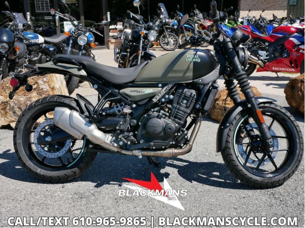 2026 Royal Enfield Guerrilla 450 Shadow Ash Green 450 in Emmaus, PA