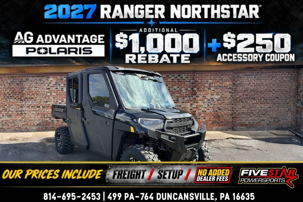 2027 Polaris® Ranger Crew XP 1000 NorthStar Texas Edition in duncansville PA