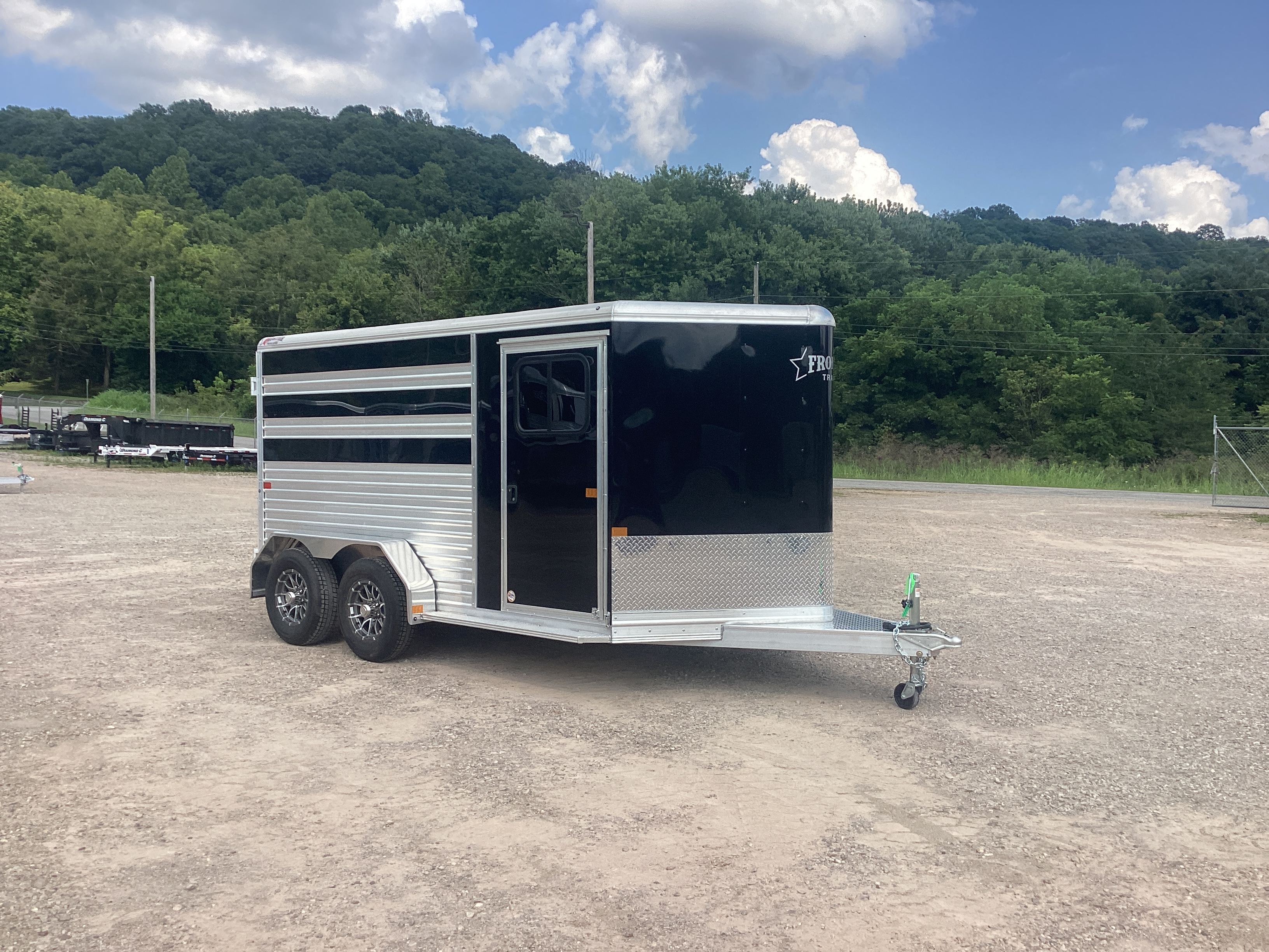 2026 Frontier Trailers 12' 4 Pen W/ Tack Livestock Trailer in Athens, OH
