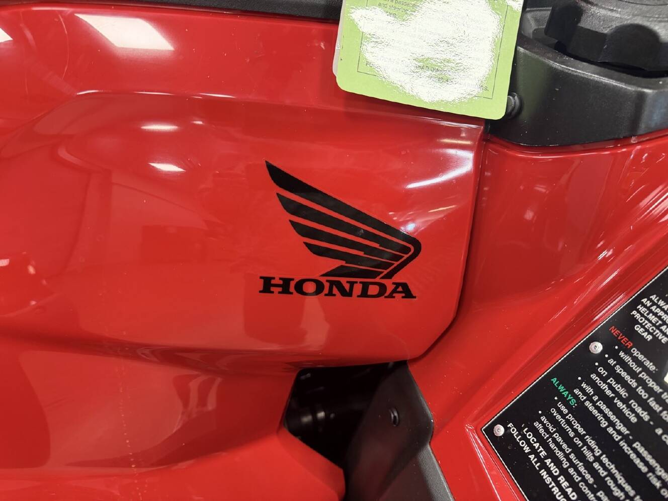 A photo of this 2027 Honda Foreman 4x4