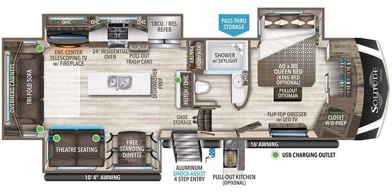 2022 Grand Design SOLITUDE 310GK in birch run MI