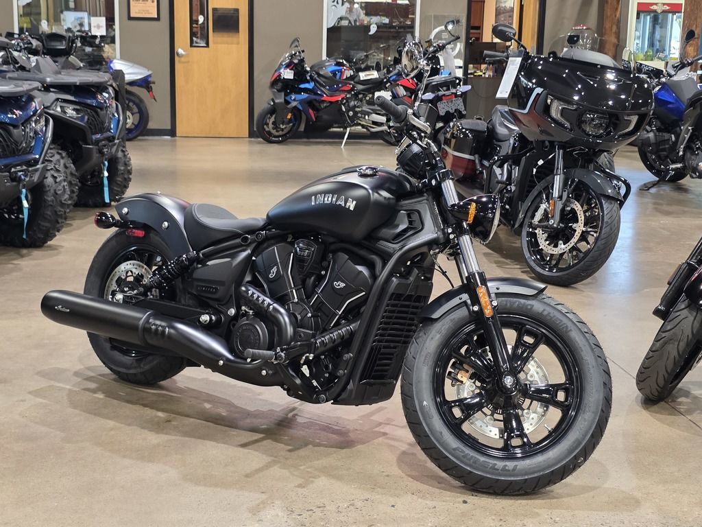 2026 Indian Motorcycle® Scout® Sixty Bobber Limited Black Smoke BASE in Columbus, GA
