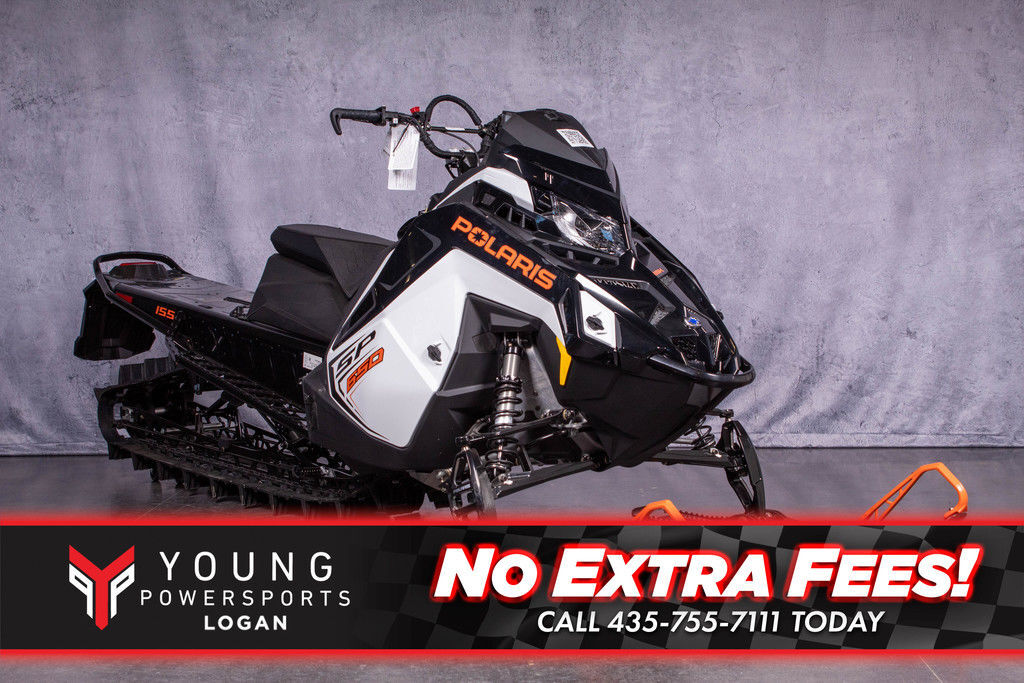 2027 Polaris® 650 RMK SP 155 ES White Lightning / Gloss Black / Orang 650 155 ES in logan UT