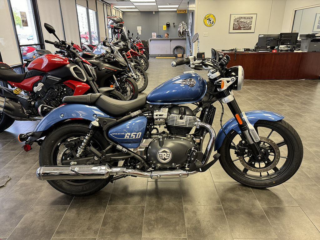 2024 Royal Enfield Super Meteor 650 Astral Blue 650 in Plano, TX