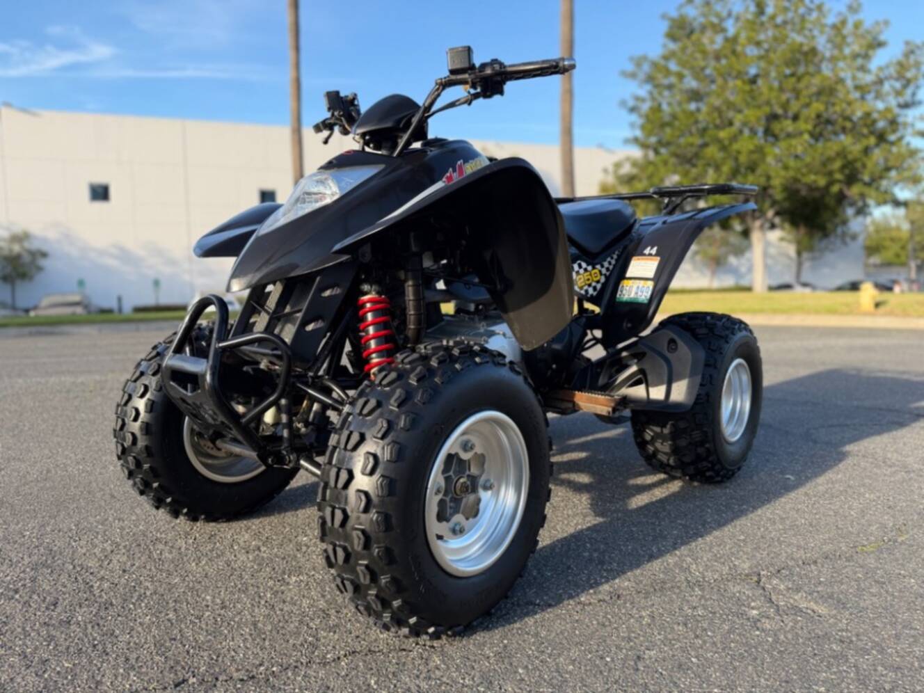 A photo of this 2005 Kymco Mongoose 250