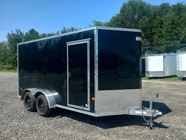 2026 E-Z HAULER 7x14 7K Aluminum Enclosed Cargo w/Recessed D-Rings, Spr in Manchester, ME