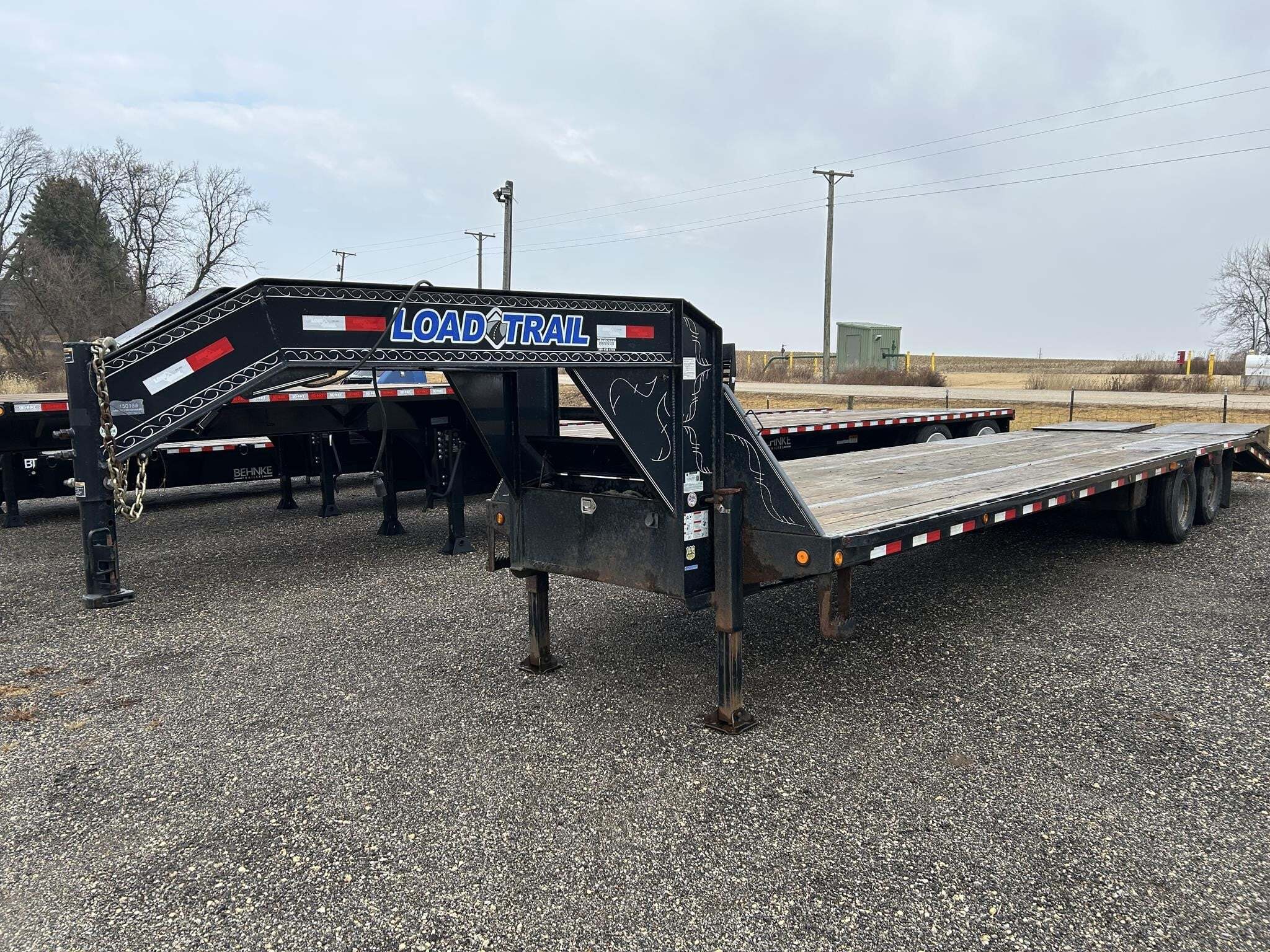 2018 LOAD TRAIL 8.5'X35' 25K GOOSENECK FLATBED TRAILER in Pecatonica, IL