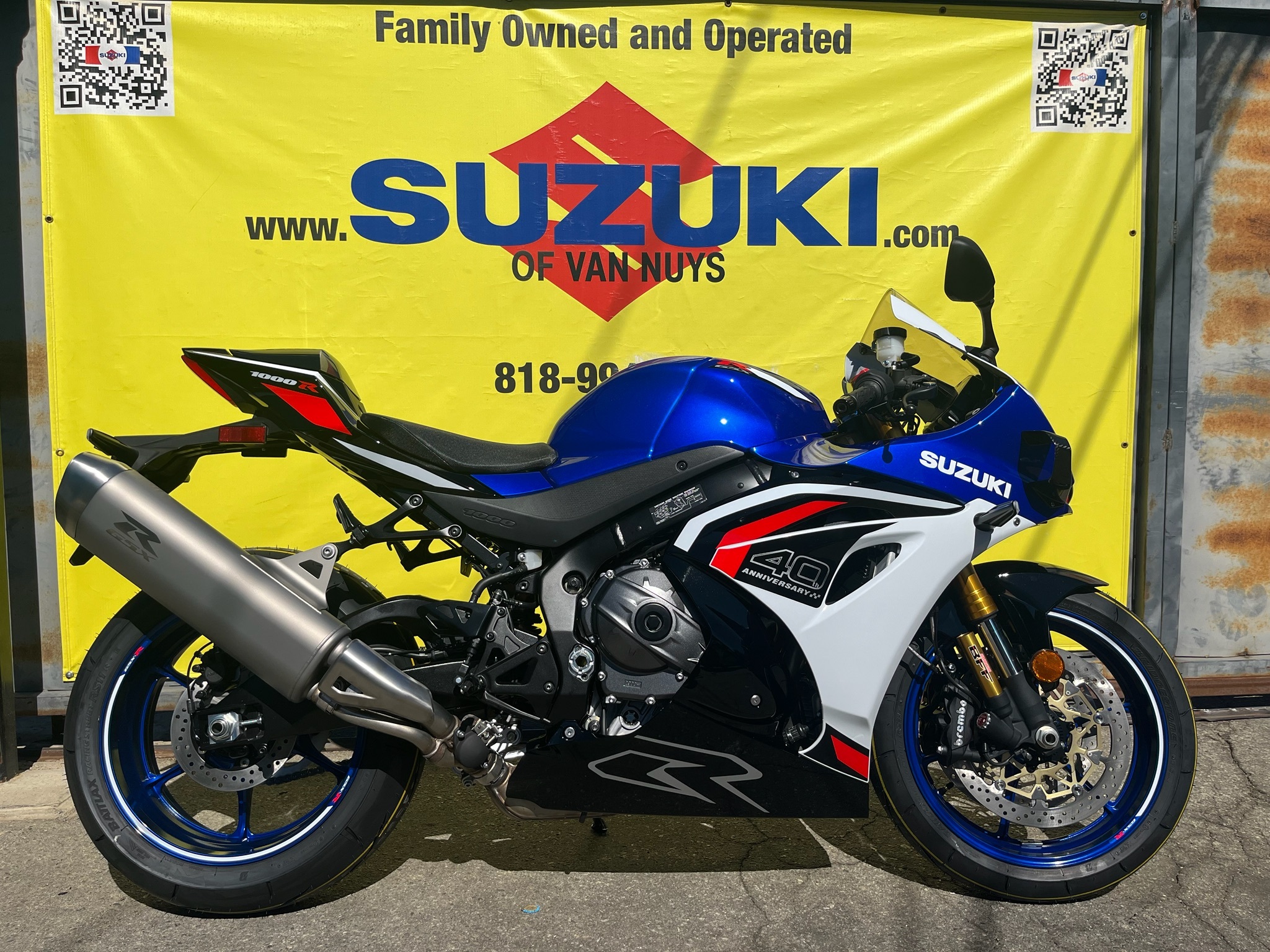 2027 Suzuki GSX-R1000RS 40th Anniversary Edition 1000R 40TH ANNIVERSARY EDITION in Van Nuys, CA
