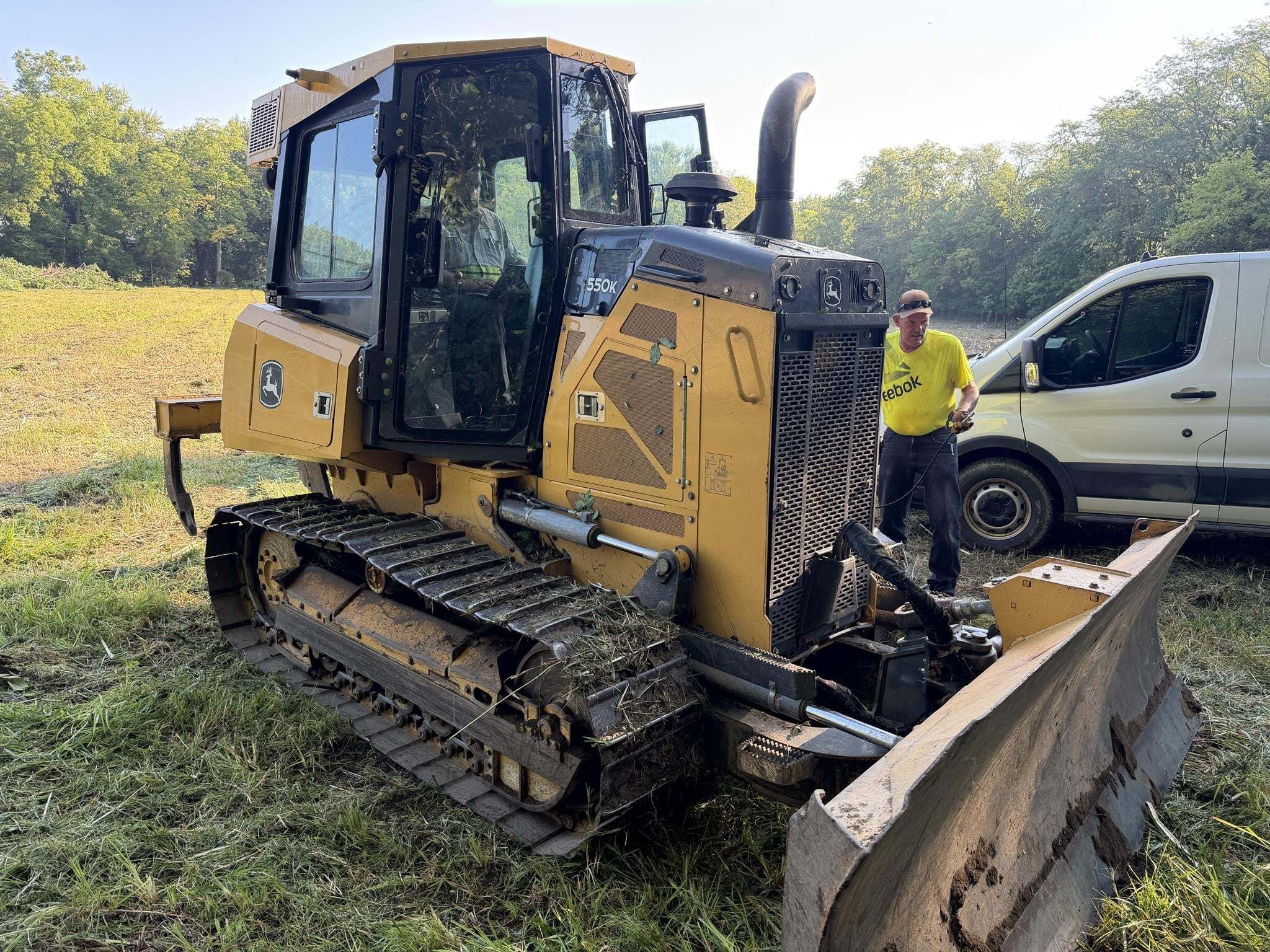 2017 DEERE 550K XLT in Edon, OH