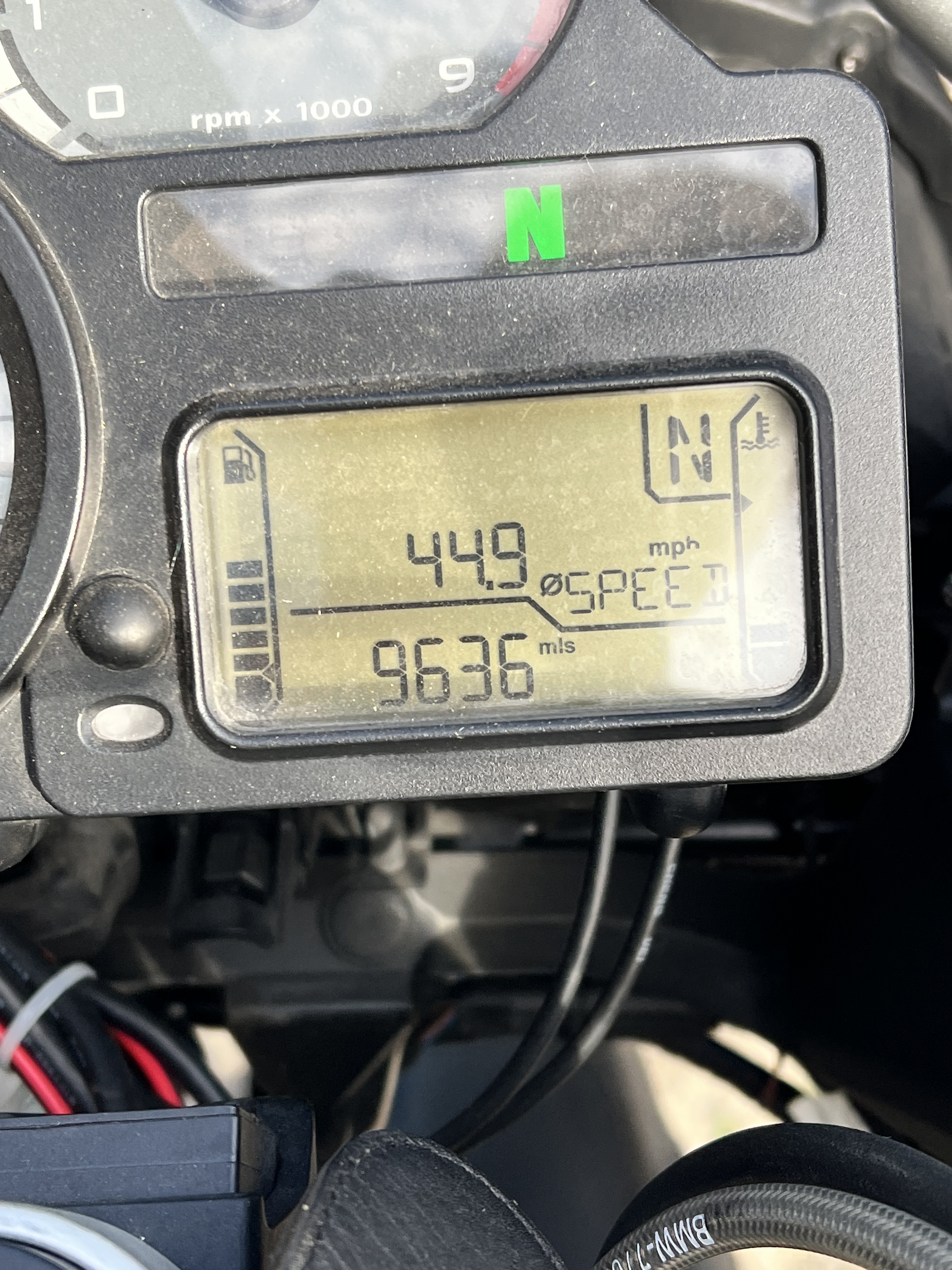 1995 BMW R 12 GS Dual Sport motorcycle