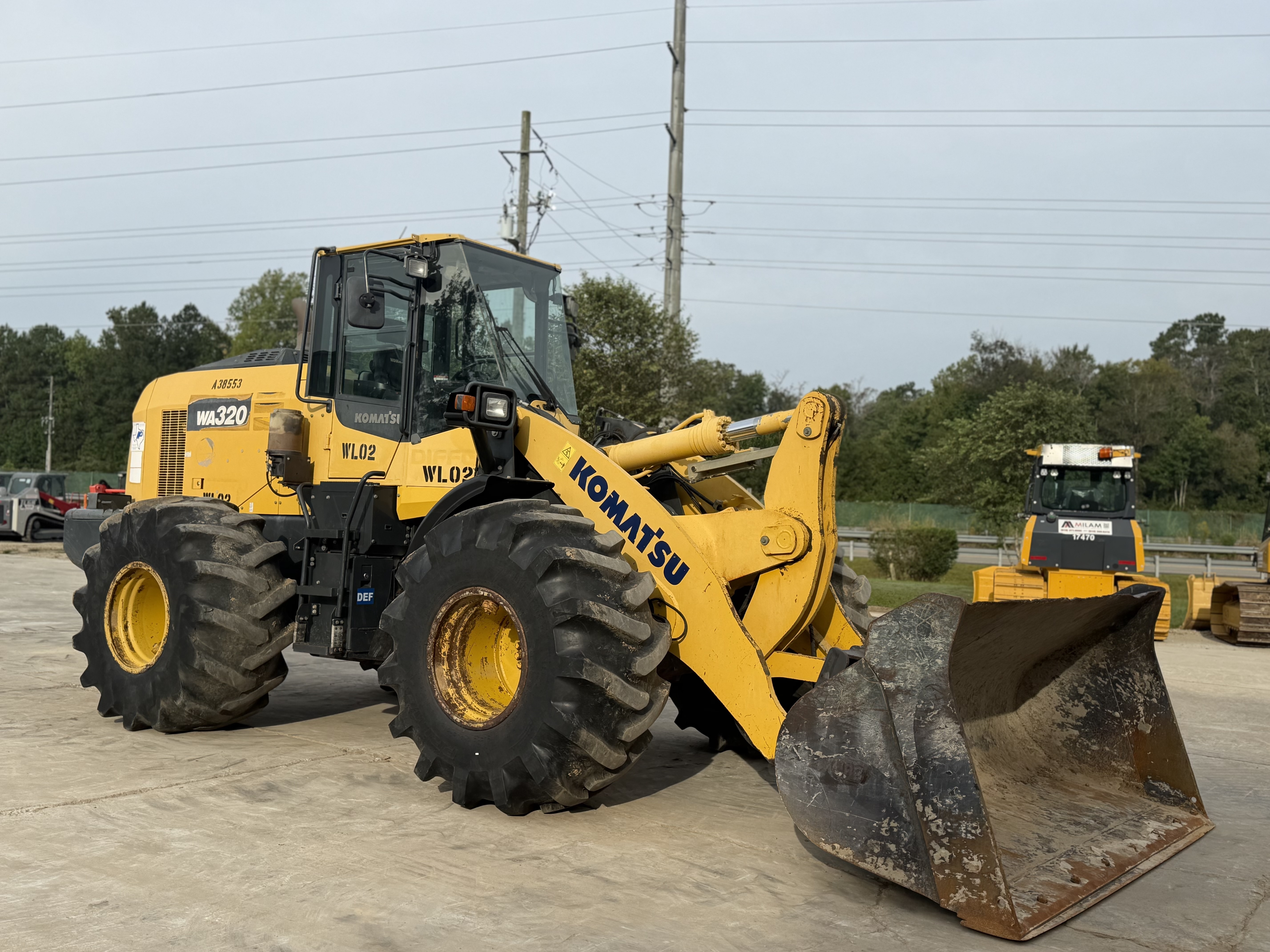 2019 KOMATSU WA320-8 in Leland, NC