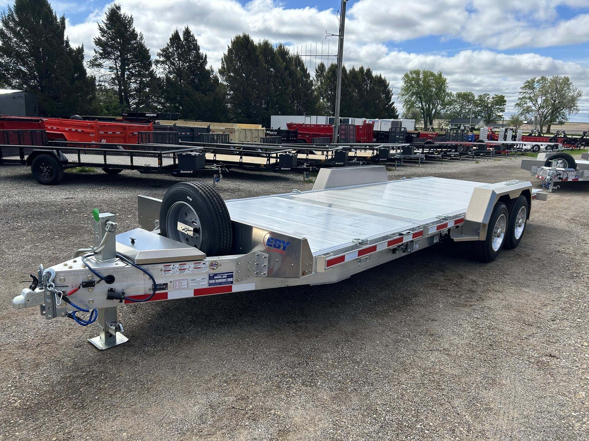2026 EBY GT 82"X22' 16K ALUMINUM PARTIAL TILT TRAILER in Pecatonica, IL