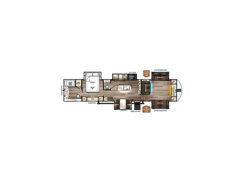 2021 FOREST RIVER SABRE 37FLH