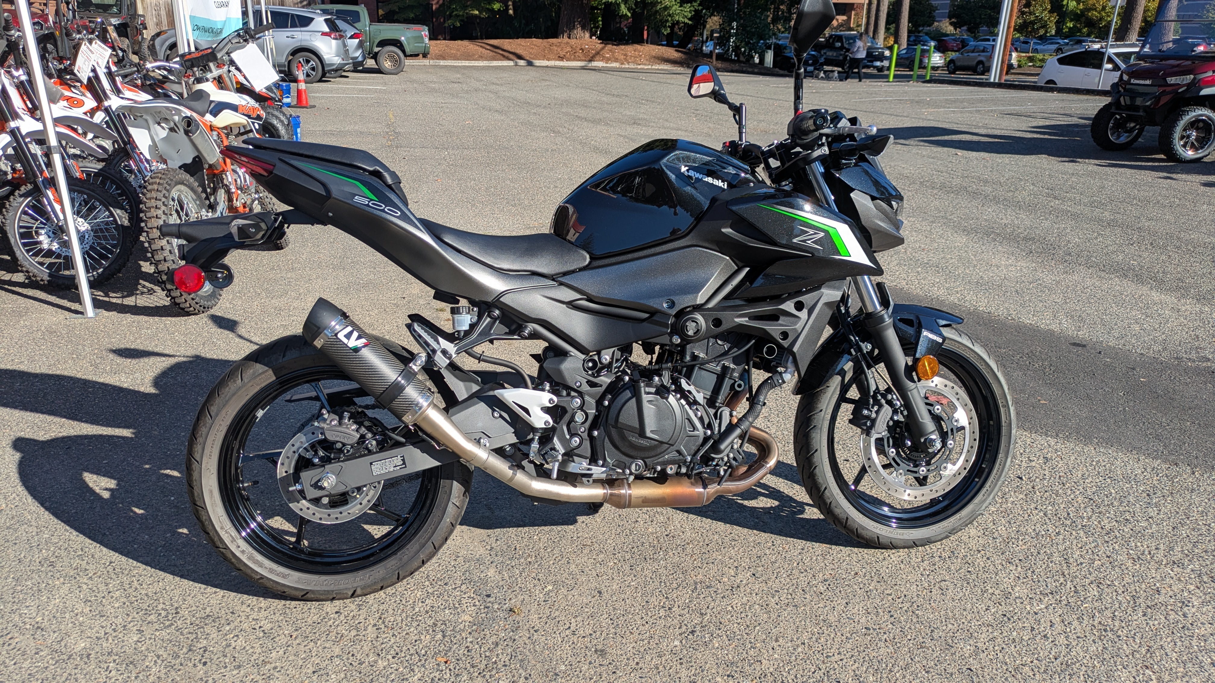 2025 Kawasaki Z500 ABS ABS in Lacey, WA
