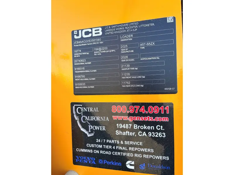 2026 JCB 457