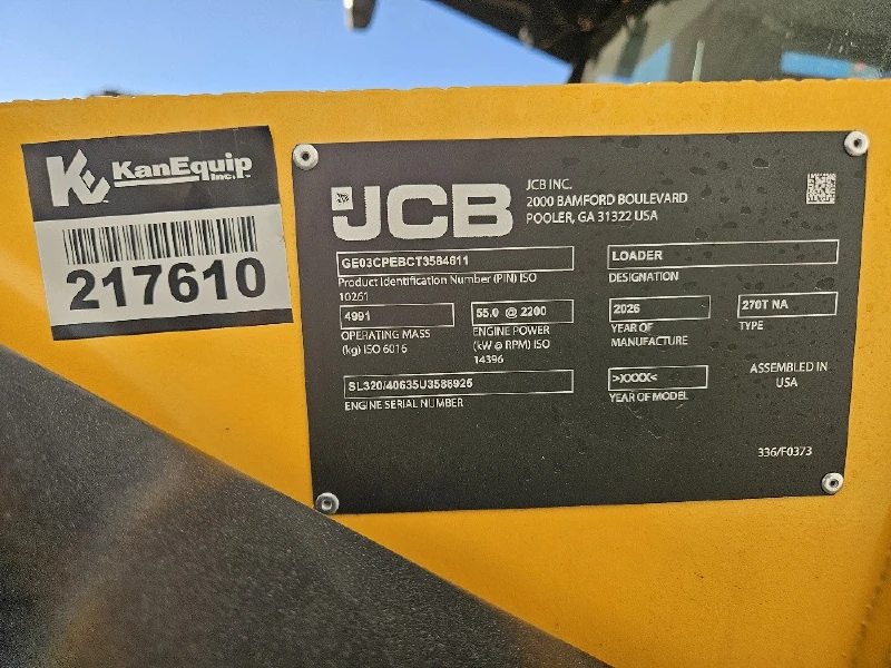 2026 JCB 270T