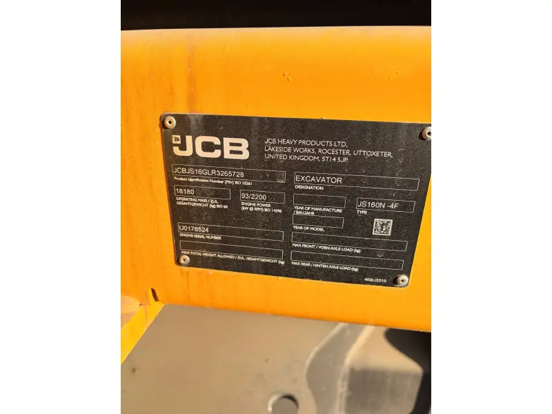 2023 JCB JS160