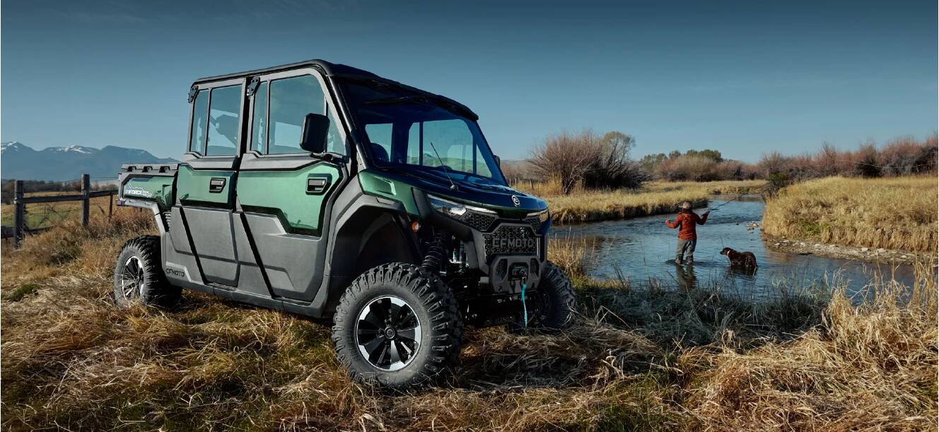 A photo of this 2027 CFMOTO UFORCE U10 XL Pro Highland EPS