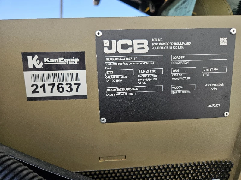 2026 JCB 3TS-8T