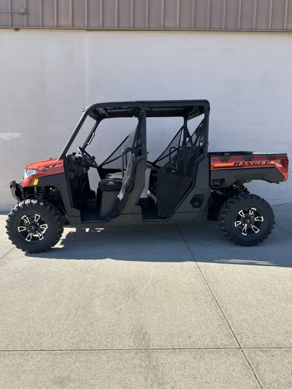 2025 Polaris Ranger Crew XP 1000 Premium Orange Rust in coldwater MI