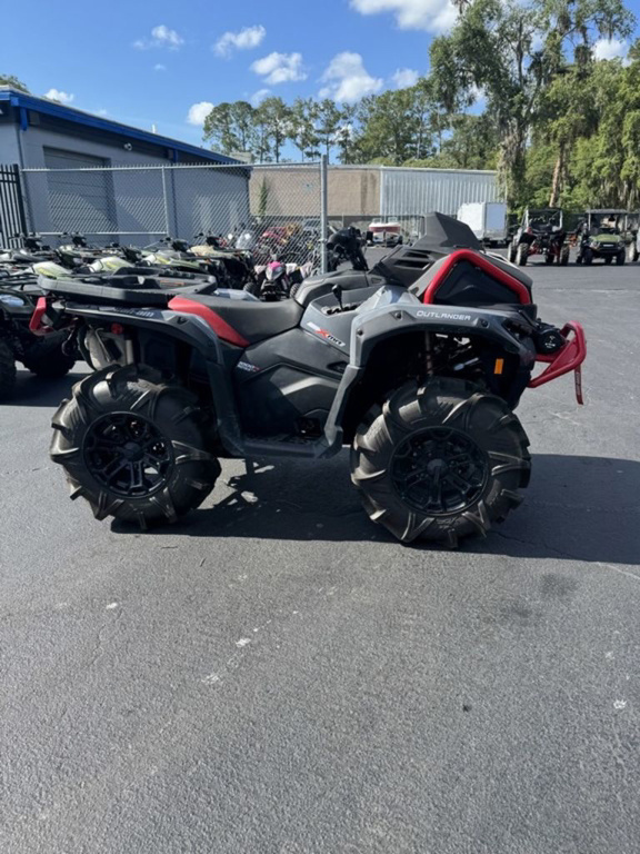 2025 Can-Am Outlander X Mr 1000R Granite Grey & Legion Red in gainesville FL
