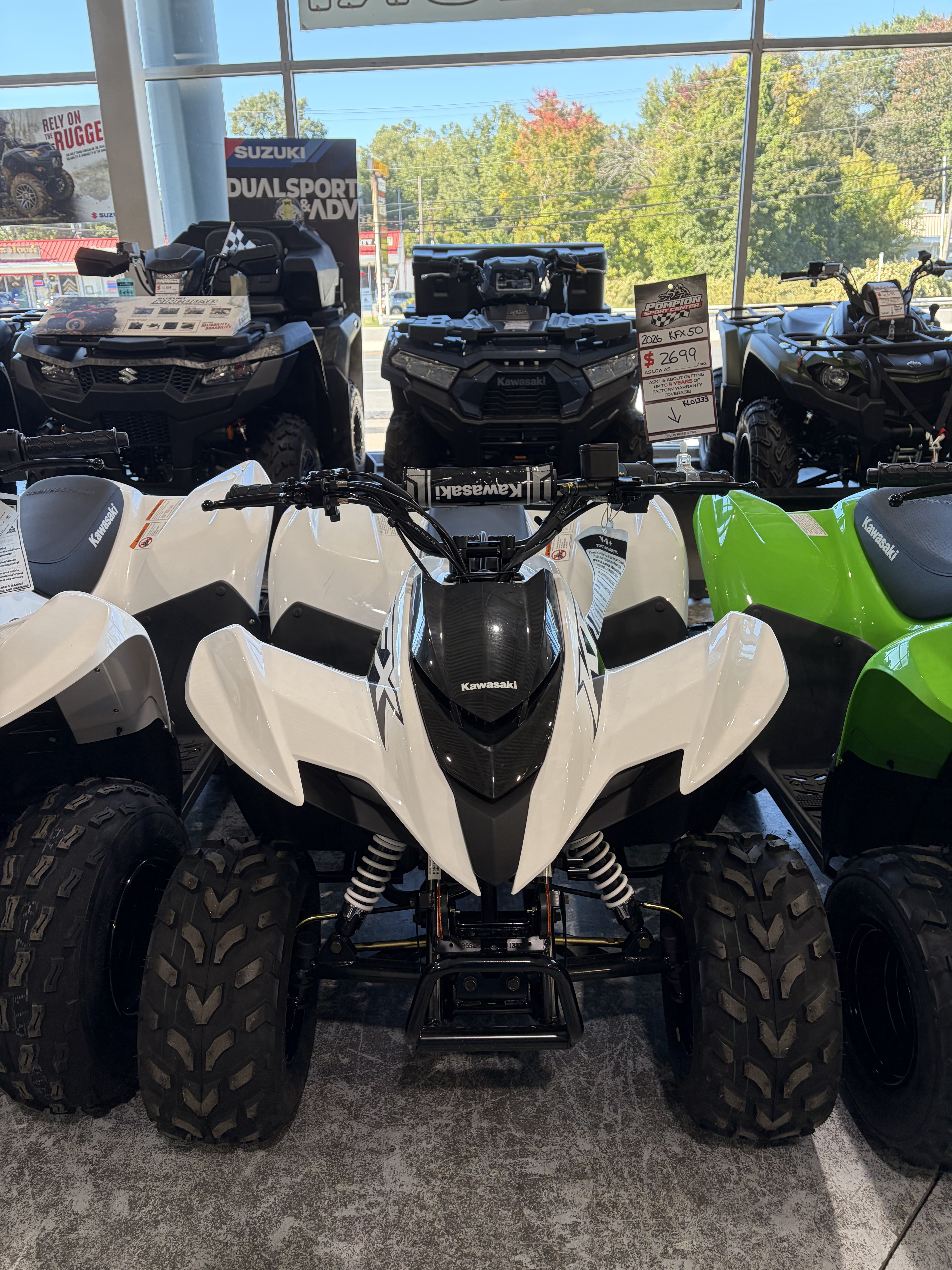 2027 Kawasaki KFX 50 in pompton plains NJ