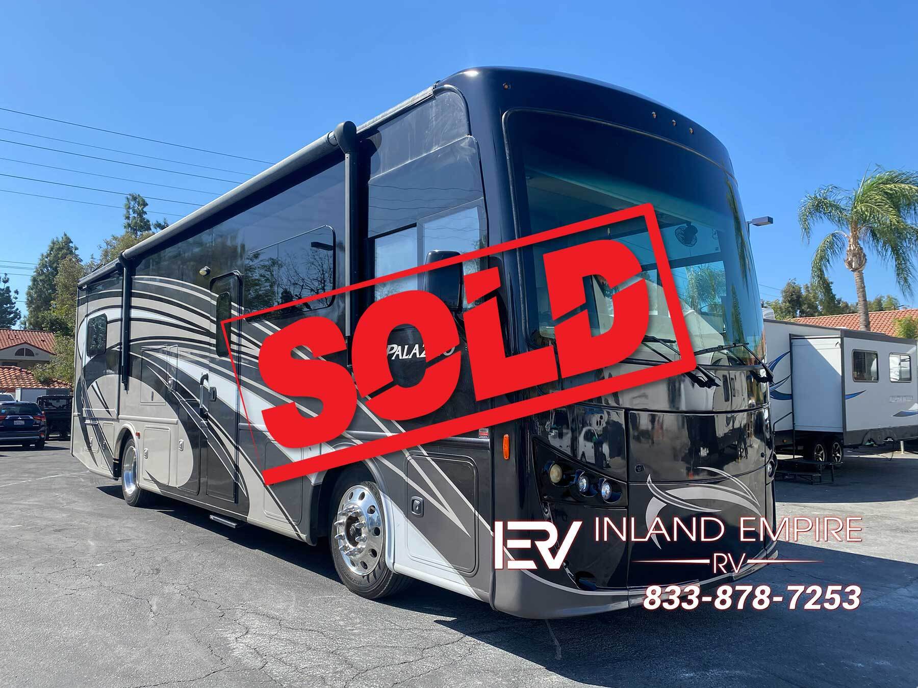 2016 Thor Motor Coach Palazzo 33.3 in colton CA
