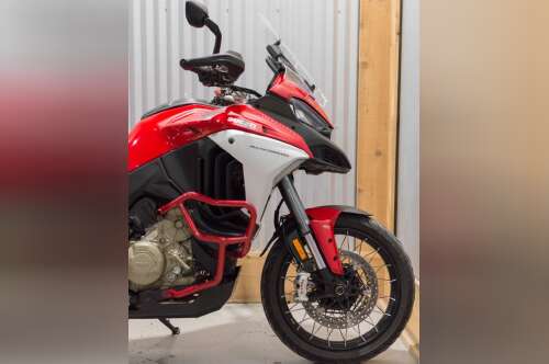 2024 Ducati Multistrada V4 S Travel & Radar Spoked Wheels Red in dunmore PA