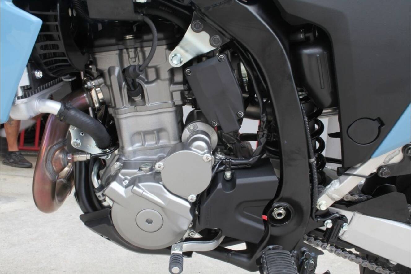 A photo of this 2025 Suzuki DR-Z4SM