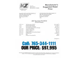 2027 KZ RV Sportster X 3813X