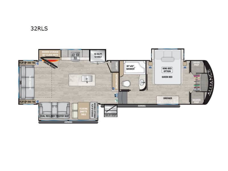 2024 Alliance Rv Avenue 32RLS in eldridge IA